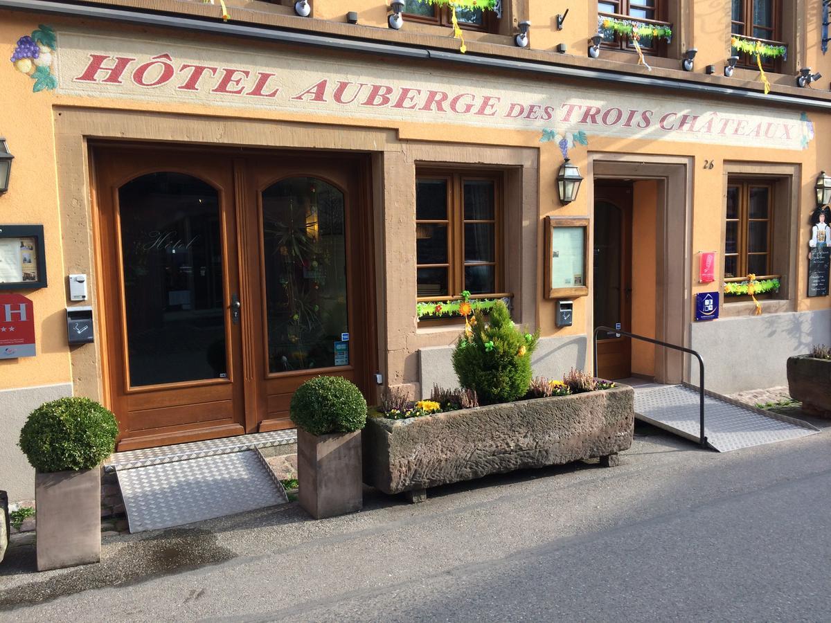 Auberge Des Trois Chateaux 엥기쉬하임 외부 사진
